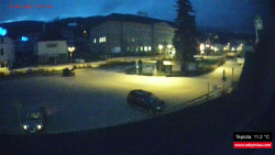 Střed obce Rokytnice nad Jizerou