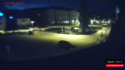 Střed obce Rokytnice nad Jizerou