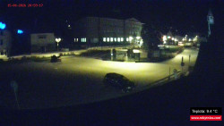 Střed obce Rokytnice nad Jizerou