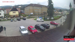 Střed obce Rokytnice nad Jizerou