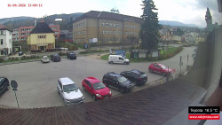 Střed obce Rokytnice nad Jizerou