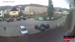 Střed obce Rokytnice nad Jizerou