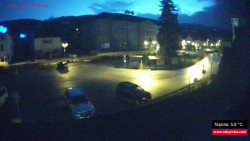 Střed obce Rokytnice nad Jizerou