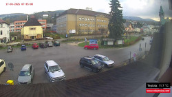 Střed obce Rokytnice nad Jizerou