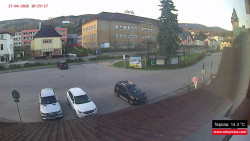 Střed obce Rokytnice nad Jizerou