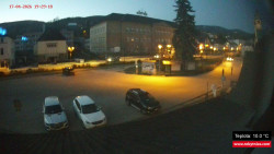 Střed obce Rokytnice nad Jizerou