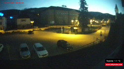 Střed obce Rokytnice nad Jizerou