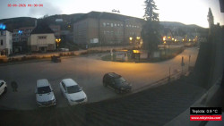 Střed obce Rokytnice nad Jizerou