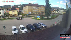 Střed obce Rokytnice nad Jizerou