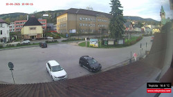 Střed obce Rokytnice nad Jizerou