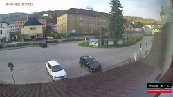 Střed obce Rokytnice nad Jizerou