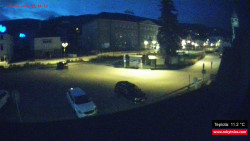 Střed obce Rokytnice nad Jizerou