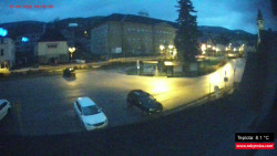 Střed obce Rokytnice nad Jizerou