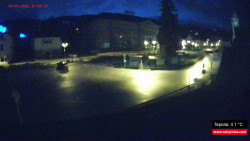 Střed obce Rokytnice nad Jizerou