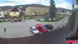 Střed obce Rokytnice nad Jizerou