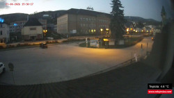 Střed obce Rokytnice nad Jizerou