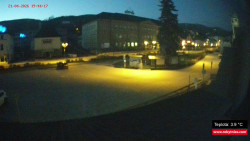 Střed obce Rokytnice nad Jizerou