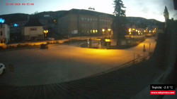 Střed obce Rokytnice nad Jizerou