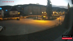 Střed obce Rokytnice nad Jizerou