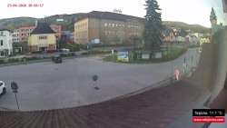 Střed obce Rokytnice nad Jizerou