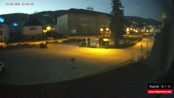 Střed obce Rokytnice nad Jizerou