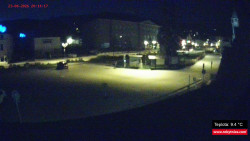 Střed obce Rokytnice nad Jizerou