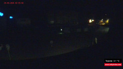 Střed obce Rokytnice nad Jizerou