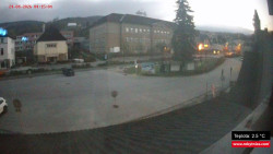 Střed obce Rokytnice nad Jizerou