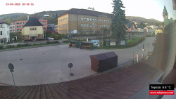 Střed obce Rokytnice nad Jizerou