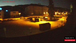 Střed obce Rokytnice nad Jizerou