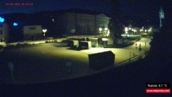 Střed obce Rokytnice nad Jizerou