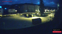 Střed obce Rokytnice nad Jizerou