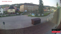 Střed obce Rokytnice nad Jizerou