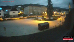 Střed obce Rokytnice nad Jizerou