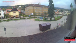 Střed obce Rokytnice nad Jizerou