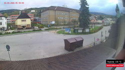 Střed obce Rokytnice nad Jizerou