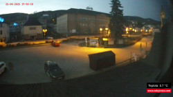 Střed obce Rokytnice nad Jizerou