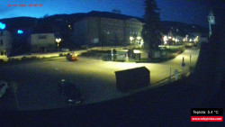 Střed obce Rokytnice nad Jizerou