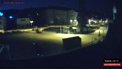 Střed obce Rokytnice nad Jizerou