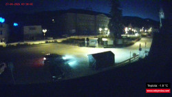 Střed obce Rokytnice nad Jizerou