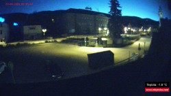 Střed obce Rokytnice nad Jizerou