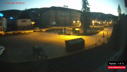 Střed obce Rokytnice nad Jizerou