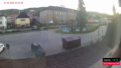 Střed obce Rokytnice nad Jizerou