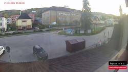 Střed obce Rokytnice nad Jizerou