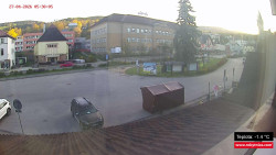 Střed obce Rokytnice nad Jizerou