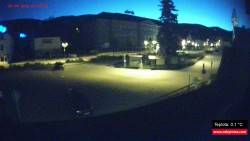 Střed obce Rokytnice nad Jizerou