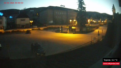 Střed obce Rokytnice nad Jizerou