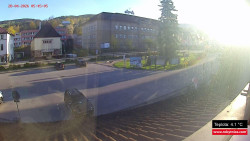 Střed obce Rokytnice nad Jizerou