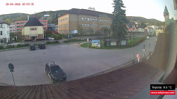 Střed obce Rokytnice nad Jizerou