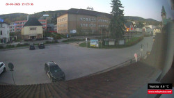 Střed obce Rokytnice nad Jizerou